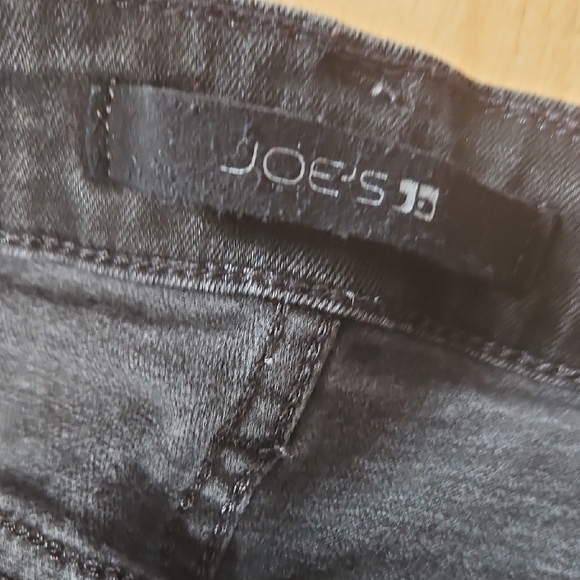 Joe's Jeans Nikita Black High Rise Skinny Jeans size 32. Ankle Legnth. - Picture 7 of 8